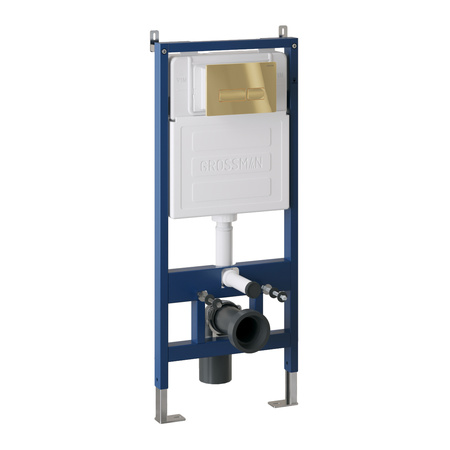 Инсталляция для подвесного унитаза 4 в 1 Grossman  Pragma 97.03.300 глянцевый